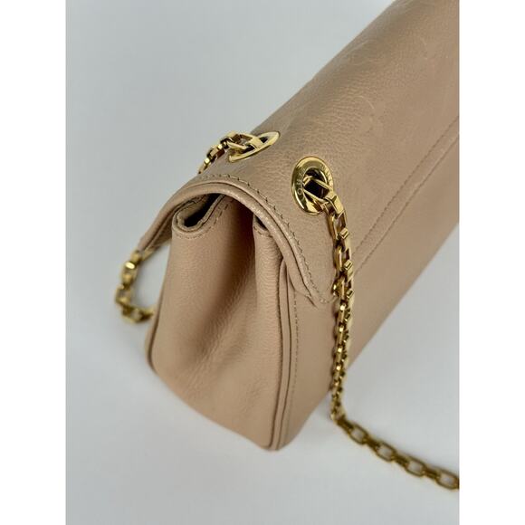 Louis Vuitton Monogram Empreinte Saint Germain PM Bag Beige Leather D-3 - Picture 11 of 16